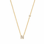 TAI JEWELRY Necklace Gold / N CZ Initial Necklace