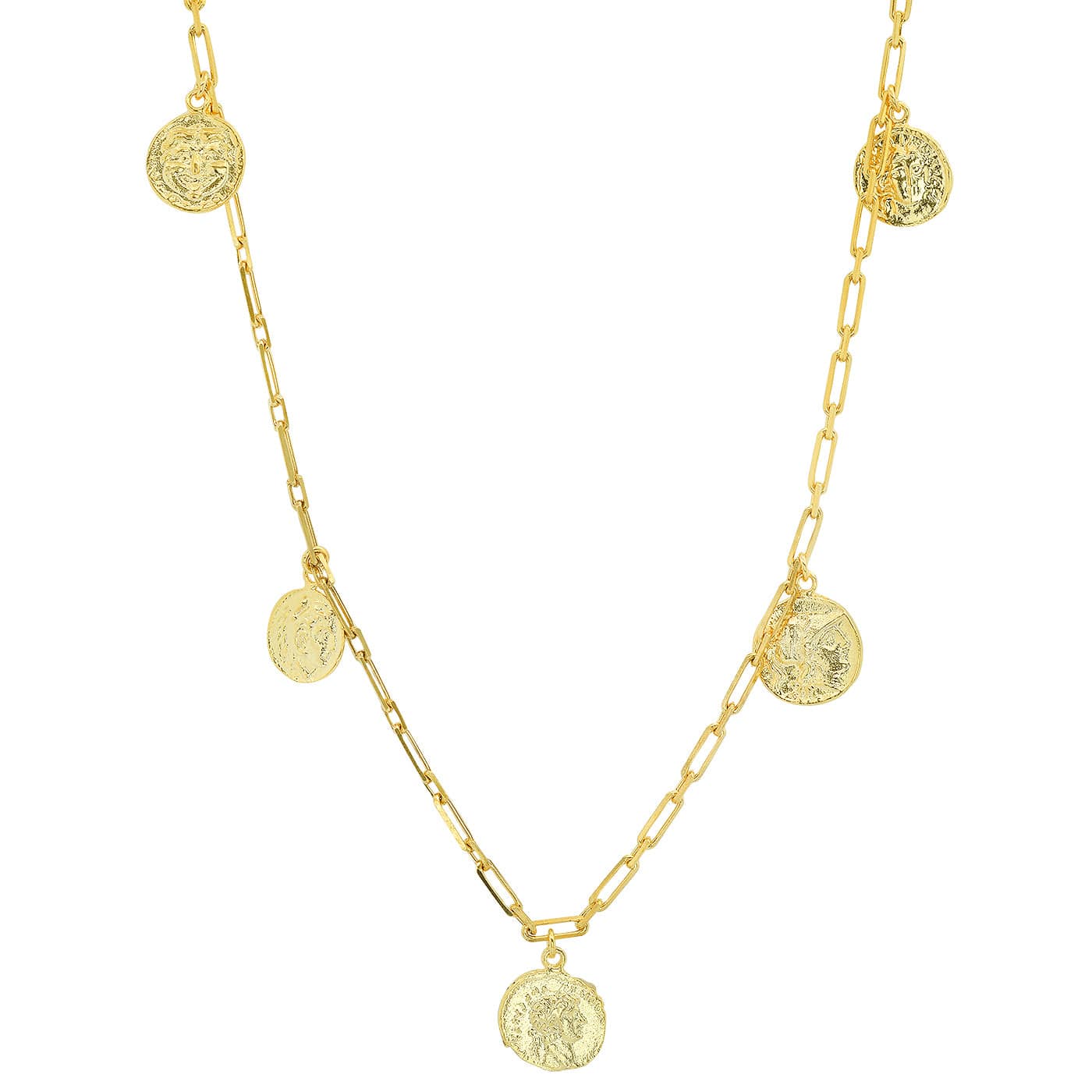 TAI JEWELRY Necklace Gold Coin Necklace