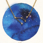 TAI JEWELRY Necklace Capricorn Zodiac Constellation Necklace