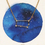 TAI JEWELRY Necklace Gemini Zodiac Constellation Necklace