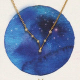TAI JEWELRY Necklace Pisces Zodiac Constellation Necklace