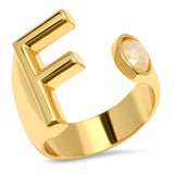 TAI JEWELRY Rings F Initial Wrap Ring